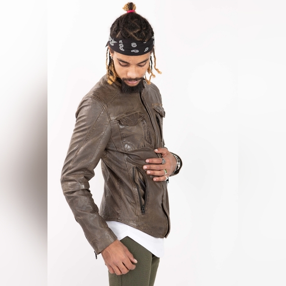 MAURITIUS Cove‎ Leather Jacket - Picture 2 of 15